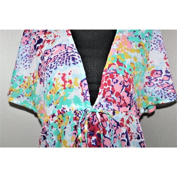 SWIM COVER flower with tassels M - Picture 8 of 8